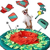 お買い得  犬用ボウル＆フィーダー-クロスボーダーホット販売犬のおもちゃサウンドパズルペット隠し食品臭いマットパズル解凍臭いマット