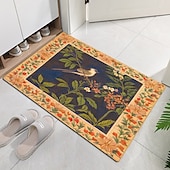 cheap Doormats-Floral Bird Doormat Floor Mats Washable Rugs Kitchen Mat Non-Slip Oil Proof Rug Indoor Outdoor Mat Bedroom Decor Bathroom Mat Entrance Rug Inspired by William Morris