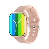 ieftine Ceasuri Smart-696 IW9 Ceas inteligent 2.05 inch Uita-te inteligent Bluetooth Monitorizarea temperaturii Pedometru Reamintire Apel Compatibil cu Android iOS Dame Bărbați Telefon Hands-Free Reamintire Mesaj