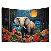 economico arazzi animali-elefante dipinto appeso arazzo arte della parete grande arazzo decorazione murale fotografia sfondo coperta tenda casa camera da letto soggiorno decorazione