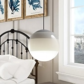 economico Luci Isola cucina-luci a sospensione a led design unico in vetro sfumato colore mini illuminazione a sospensione 15 / 25cm per luci isola cucina camera da letto 1 confezione bianco caldo 110-240v