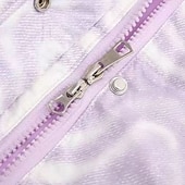 billiga Girl&amp;#39;s Downs &amp;amp; Pufferjacka-Barn Flickor Ner Pufferjacka för barn Aktiv Dragkedja Skola Täcka Ytterkläder 4-13 år Vinter Leopardlila leopardmönstrat*grönt Leopardmönstrat*rosa