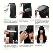 abordables Perruques Synthétiques Sans Bonnet-perruque synthétique bouclée perruque bang soignée long brun rose cheveux synthétiques design à la mode pour femmes naturel facile à transporter rose brun perruques de fête de Noël