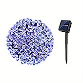 cheap Solar String Lights-Elegant Wedding Reception Party 1000/500/300/200/100/50/30LED Solar String Light, 8 Modes, Solar Christmas Lights Waterproof for Gardens, Wedding, Party, Homes, Christmas Tree, Curtains, Outdoor