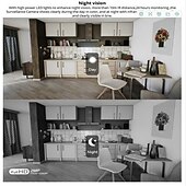 economico Videocamere di sorveglianza per esterni-60 angolo regolabile del pannello solare 1080p full hd telecamera ad energia solare telecamera ip wifi wireless telecamera per visione notturna impermeabile telecamera di sicurezza solare telecamera