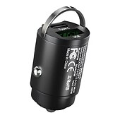 ieftine Kit Bluetooth Mașină/Hands-free-încărcător auto usb tip-c încărcare rapidă inel metalic mini încărcător auto priză brichetă adaptor accesorii auto