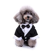 cheap Dog Apparel &amp; Accessories-Dog Cat Suit Fashion Cute Winter Soft Washable Comfortable Wedding Outdoor Party Birthday Wedding Party Dog Clothing for Bichon Frise Poodle Pomeranian Baby Pet Papillon