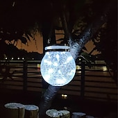 halpa Pathway Lights &amp; Lanterns-1kpl aurinkolyhty, puutarhasisustus vedenpitävät ulkolyhdyt, joulukoristeet aurinkovalot, terassin riippuvalot takapihan aidan polulle, halloween &amp; joulukoristeet
