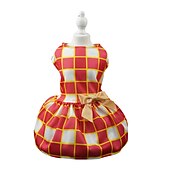 cheap Dresses-Dog Cat Dress Fashion Party Waterproof Breathable Soft Washable Comfortable Party Halloween Casual Daily Festival Dog Clothing for Bichon Frise Pomeranian Baby Pet Papillon Small