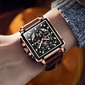 cheap Quartz Watches-New Olevs Brand Men&#039;S Watches Decorative Calendar Luminous Chronograph Large Dial Quartz Watch Students Casual Men&#039;S Waterproof Wristwatch