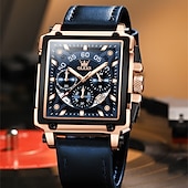 cheap Quartz Watches-New Olevs Brand Men&#039;S Watches Decorative Calendar Luminous Chronograph Large Dial Quartz Watch Students Casual Men&#039;S Waterproof Wristwatch