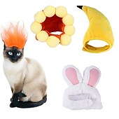 ieftine Costum pentru animale de companie de Halloween-Câini Pisici Costum Bandane &amp; Căciuli Bandană Câine &amp; Căciulă Câine Modă Petrecere Respirabil Απαλό Lavabil Comfortabil Crăciun În aer liber Ziua Îndrăgostiților Halloween Casul / Zilnic Festival de