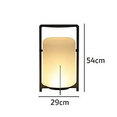 cheap Bedside Lamp-Outdoor Standing Lamp Waterproof IP65 Plug In Courtyard Lamp Landscape Atmosphere Lawn Terrace Garden Layout Balcony Power Adapter 110-240V
