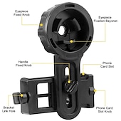 cheap Hand Tools-Universal Phone Lens Photography Adapter Mount Adjustable Phone Clip Bracket Telescope Phone Adapter for Binoculars Monocular