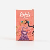 Недорогие игры и аксессуары-Английское Таро 12*7 см большая колода Таро с бумажными инструкциями