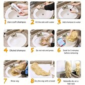 economico Parrucche trendy sintetiche-parrucche di capelli ricci ondulati corti blu con frangia parrucche di capelli in fibra sintetica da 14 pollici per le donne parrucche di capelli eleganti per la festa quotidiana cosplay uso di