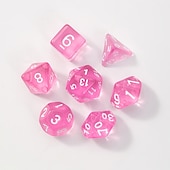 Недорогие игры и аксессуары-Многосторонние игральные кости, набор из семи частей дракона и настольная игра в жанре подземелья, беговая группа, трипг