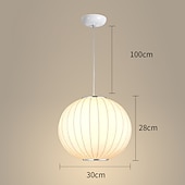abordables Éclairages pour îlot-Pendentif LED cocon lustre lanterne conception pour café restaurant 110-240v