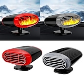 cheap Car Heating Equipment-150W Car Heater Electric Cooling Heating Fan 12V Electric Dryer Windshield Defogging Demister Defroster Cigarette Lighter