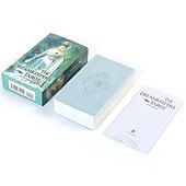 cheap Games &amp; Accessories-English Tarot 12 * 7 Cm Large Tarot Deck With Paper Instructions