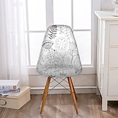 baratos Capa para Cadeira de Jantar-Capa elástica para cadeira de jantar, capa elástica para assento de jantar, cozinha, bar, hotel, cerimônia de casamento, banquete