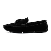 cheap Men&#039;s Slip-ons &amp; Loafers-Men&#039;s Green Suede Loafers – Casual Slip-On Moccasins with Non-Slip Sole for Driving &amp; Everyday Wear