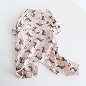 tanie Piżama-Psy Koty Piżama Moda Śłodkie Zima Miękka Zmywalny Wygodny w pomieszczeniach Codzienne Ubranka dla psów for Bichon frise Pudel Szpic miniaturowy szczeniaków i młodych kotów Motyl