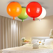 billige GCC Flushmounts og semi-flushmounts-ballonger akryl taklamper soveromslamper barnerom barnehage 25cm 110-240v