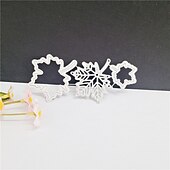 お買い得  壁のステンシル-金属製の秋のカエデの葉の抜き型を使って美しい工芸品を作りましょう - カード作り、スクラップブッキング、スタンピングに最適です &amp; もっと！
