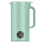economico Elettrodomestici da cucina-Spremiagrumi portatile completamente automatico con interruttore di sicurezza con controllo touch e macchina per latte di soia da 350 ml &amp; miscelatore