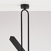 economico Lampade da soffitto-luci a sospensione a led 1 luce cucina moderna con isola led moderna mini lampada a sospensione in oro nero, comodino camera da letto piccola lampada a sospensione nera 110-240v