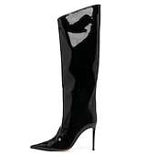 cheap Footwear-Retro Vintage 1980s Knee High Boots Disco Women&#039;s Carnival Costume Halloween Carnival Performance Party Pride Parade Adults&#039; Shoes All Seasons