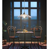 billige Pendellys-19/30 cm Øyesign Anheng Lys Metall Glass Moderne Traditionel / Klassisk 110-120V 220-240V