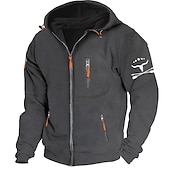 Χαμηλού Κόστους ανδρικά 3d hoodies-Ανδρικά Γραφικά Σχέδια Cowboy Με Κουκούλα Μακρυμάνικο Φούτερ Με Κουκούλα Μοντέρνα Καθημερινά Διακοπές Εξόδου Άνοιξη &amp; Χειμώνας Ανοικτό Γκρίζο Σκούρο μπλε Γκρίζο Ρούχα Σχεδιαστής Τ M L XL 2XL 3XL
