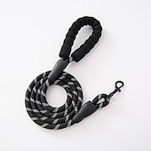 お買い得  犬用首輪＆ハーネス＆リード-犬用 猫用 ハンズフリーリーシュ トレーニングリーシュ 反射 防水 携帯用 アウトドア ウォーキング