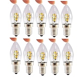 cheap LED Candle Lights-2 W LED Candle Lights 260 lm E14 C35 24 LED Beads SMD 2835 Warm White White 85-265 V