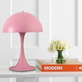 baratos abajur-Luz de Leitura Lâmpadas ambiente Contemporâneo Moderno / Estilo nórdico Fonte de Alimentação LED Para Quarto de Estudo / Escritório / Escritório Metal 110-120V / 220-240V Branco / Amarelo / Rosa
