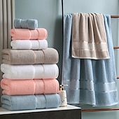 cheap Towels-Towels 1 Pack Medium Bath Towel, Ring Spun Cotton Lightweight and Highly Absorbent Quick Drying Towels, Premium Towels for Hotel, Spa and Bathroom