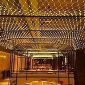 billige Soldrevet-1,5m 3M 6m Lysslynger 96/192/672 LED EL Varm hvit Kjølig hvit Multifarget LED Net Mesh strenglys Halloween Solar Ferie 24 V