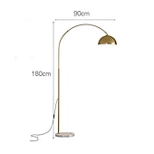 cheap LED Floor Lamp-Arc Lamp Height Adjustable 180 cm White Gold Black Arc Lamp, Floor Lamp Marble Base Arc Floor Lamp 110-240V