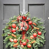 olcso Christmas Bath-karácsonyi koszorú fogas az ajtó felett fém koszorú horog csillag karácsonyfa hópehely kampó karácsonyi parti dekoráció ajtó fal otthoni iroda, ezüst