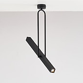 economico Lampade da soffitto-luci a sospensione a led 1 luce cucina moderna con isola led moderna mini lampada a sospensione in oro nero, comodino camera da letto piccola lampada a sospensione nera 110-240v