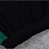 cheap Sets-2 Pieces Kids Boys Hoodie &amp; Pants Outfit Graphic Letter Long Sleeve Pocket Set Outdoor Fashion Cool Spring Fall 7-13 Years Black Dark Green