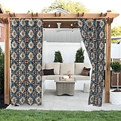 economico Tende impermeabili-tenda esterna impermeabile per la privacy, tende scorrevoli per patio, occhielli per tende pergola per gazebo, balcone, veranda, feste