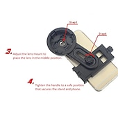 cheap Hand Tools-Universal Phone Lens Photography Adapter Mount Adjustable Phone Clip Bracket Telescope Phone Adapter for Binoculars Monocular