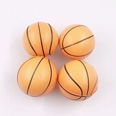 cheap Stress Relievers-4pcs PU Foam Ball Model Decompression Foam Sponge Venting Ball Foam Basketball Football Tennis Baseball Squeeze Toy