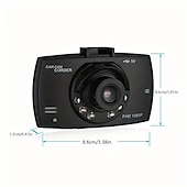 abordables DVR pour voiture-La caméra de tableau de bord à vision nocturne haute définition surveille votre véhicule avec une caméra infrarouge &amp; afficher
