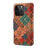 cheap iPhone Cases-Vintage Mandala Wallet Case for iPhone 16e 16 15 Pro Max Plus 14 13 12 11 Pro Max Plus – Flip Cover with Stand, Magnetic Closure, PU Leather Full Protection