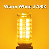 זול נורות תירס לד-10 יחידות 1 pc 3 W נורות תירס לד 320 lm G9 T 32 LED חרוזים SMD 2835 לבן חם לבן 220-240 V