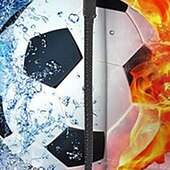 billiga Pojkens 3D Sporter &amp; Spel-Pojkar 3D Fotboll brand Huvtröja Kappa Ytterkläder Långärmad 3D-tryck Höst Vinter Mode Streetwear Häftig Polyester Barn 3-12 år Utomhus Ledigt Dagligen Normal